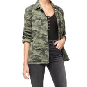 Good American The Camo Jacket NWT